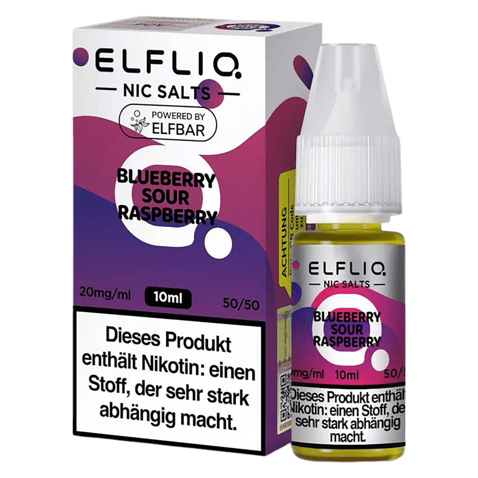 Elfliq Nikotinsalz Liquid Mg Ml Blueberry Sour Raspberry