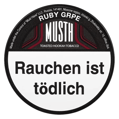 Must H 125g - Ruby Grpe