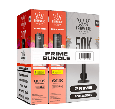 Al Fakher 50k Hypermax Prime Pod Set - Cherry Fiesta