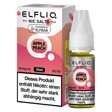 Elfliq - Nikotinsalz Liquid 20mg/ml - Apple Peach