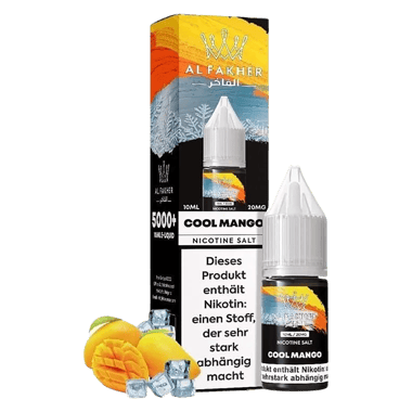 Al Fakher Liquid 10ml - Cool Mango 20mg Al Fakher Liquid 10ml - Cool Mango 20mg