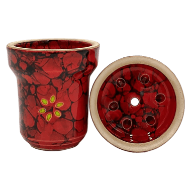 Solaris Eva Red & Black Shisha Tabakkopf