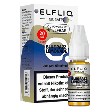 Elfliq - Nikotinsalz Liquid 20mg/ml - Blue Razz Lemonade