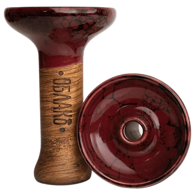 Oblako - Phunnel M Glaze - Dark Red marble