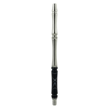 Moze Stainless Steel Mouthpiece - Wavy Black