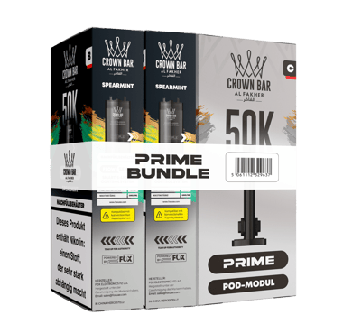 Al Fakher 50k Hypermax Prime Pod Set - Spearmint
