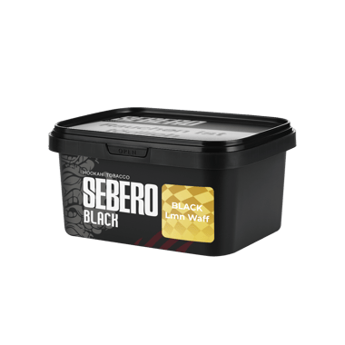 Sebero Black Shisha Tabak 200g - Lmn Waff