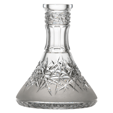 01_Caesar-Crystal-Cone-Hoarfrost-down-Clear Caesar Crystal Cone - Hoarfrost down - Clear