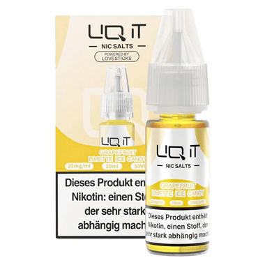 LIQ IT 10ml - Grapefruit Limette Ice Candy 20mg LIQ IT 10ml - Grapefruit Limette Ice Candy 20mg