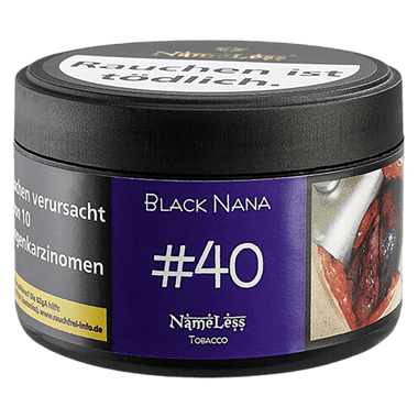 Nameless 25g - #40 Black Nana 2.0