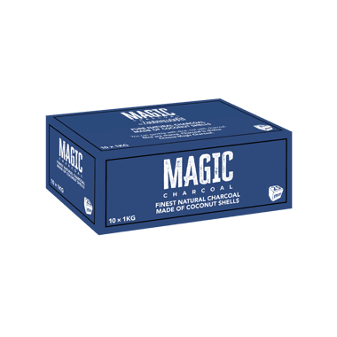 25mm Magic Charcoal Naturkohle by Zauberwürfel 10kg