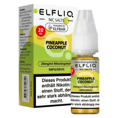 Elfliq - Nikotinsalz Liquid 20mg/ml - Pineapple Coconut