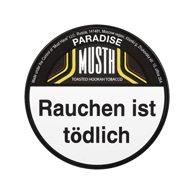 Must H Tabak 125g - Paradise