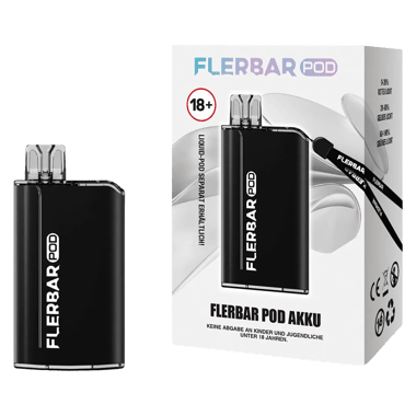 Flerbar 500mAh Akku - Schwarz