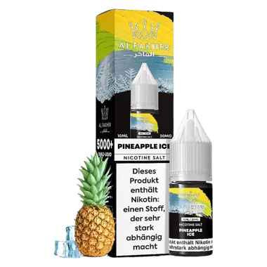 Al Fakher Liquid 10ml - Pineapple Ice 20mg Al Fakher Liquid 10ml - Pineapple Ice 20mg