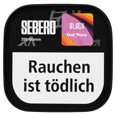 Sebero Black 200g - Del Toro
