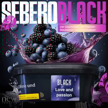 Sebero Black 200g - Love and Passion