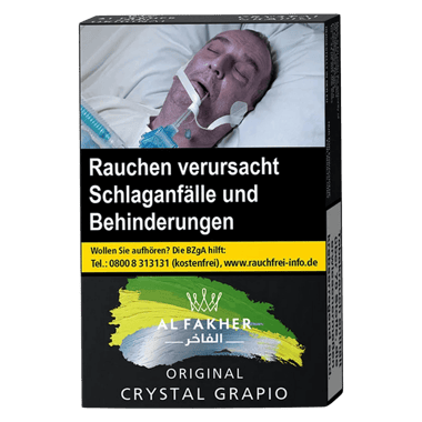 Al Fakher 25g - Crystal Grapio