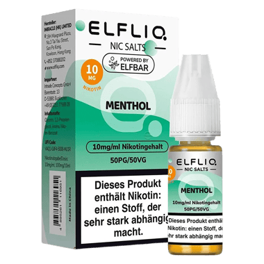 Elfliq - Nikotinsalz Liquid 10mg/ml - Menthol
