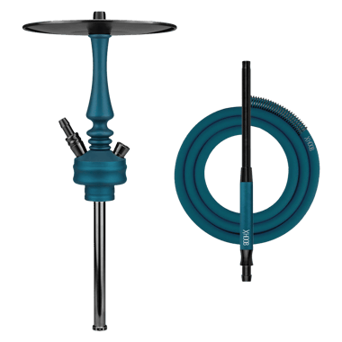 Hoob - Mars Mini Marine Blue x Black Rauchsäulen Set