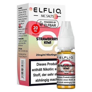 Elfliq - Nikotinsalz Liquid 20mg/ml - Strawberry Kiwi Elfliq - Nikotinsalz Liquid 20mg/ml - Strawberry Kiwi