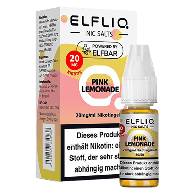 Elfliq - Nikotinsalz Liquid 20mg/ml - Pink Lemonade