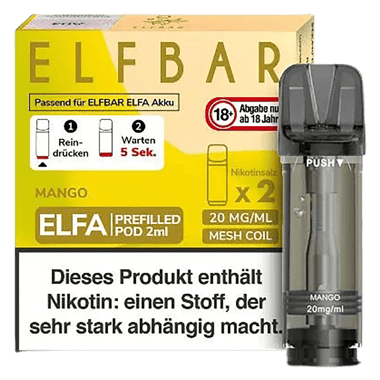 Elf Bar ELFA Liquid Pod 2er Pack - Mango