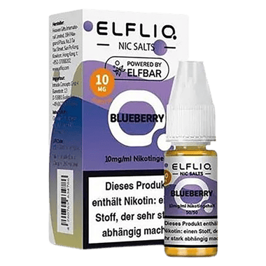 Elfliq - Nikotinsalz Liquid 10mg/ml - Blueberry