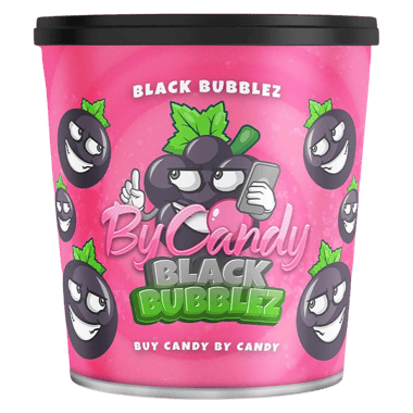 By Candy 200g - Black Bubblez