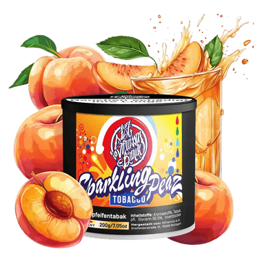 187 Tobacco 200g - #045 Sparkling Peaz 187 Tobacco 200g - #045 Sparkling Peaz