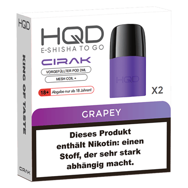 HQD Cirak Pod - Grapey - 2 x 2ml