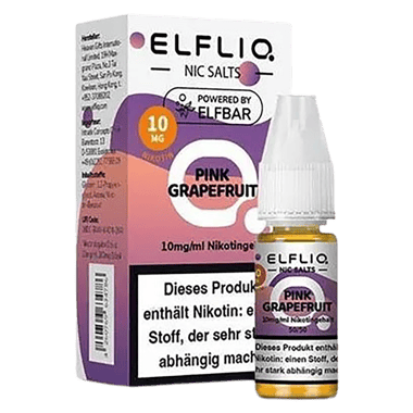 Elfliq - Nikotinsalz Liquid 10mg/ml - Pink Grapefruit