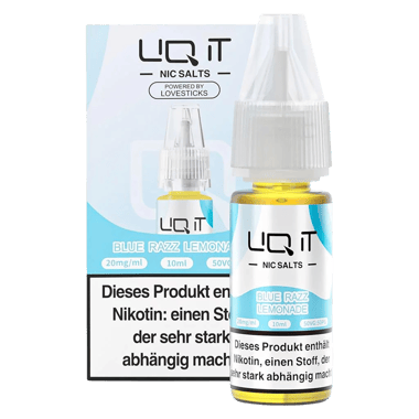 LIQ IT 10ml - Blue Razz Lemonade 20mg LIQ IT 10ml - Blue Razz Lemonade 20mg