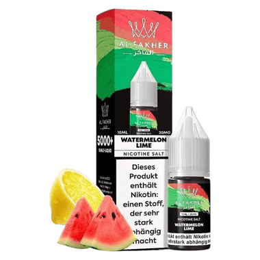 Al Fakher Liquid 10ml - Watermelon Lime 20mg Al Fakher Liquid 10ml - Watermelon Lime 20mg