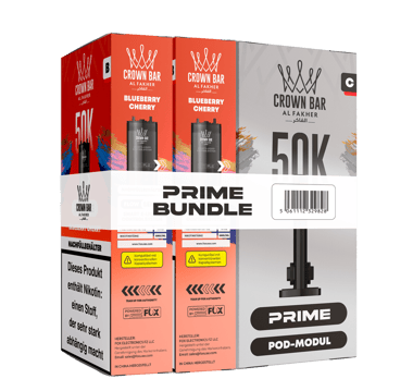 Al Fakher 50k Hypermax Prime Pod Set - Blueberry Cherry