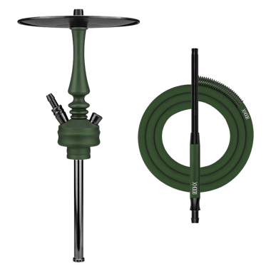 Hoob - Mars Mini British Racing Green x Black Rauchsäulen Set