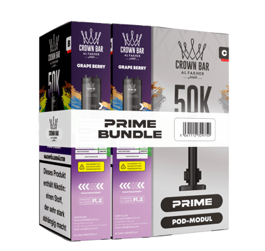 Al Fakher 50k Hypermax Prime Pod Set - Grape Berry