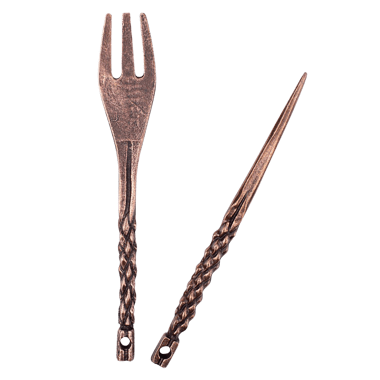 KS Tabakgabel + Folienstecher Twist