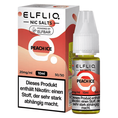 Elfliq - Nikotinsalz Liquid 20mg/ml - Peach Ice