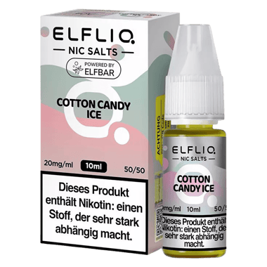 Elfliq - Nikotinsalz Liquid 20mg/ml - Cotton Candy Ice