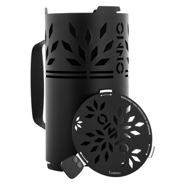 Onmo WindCover + Griff + Deckel Schwarz