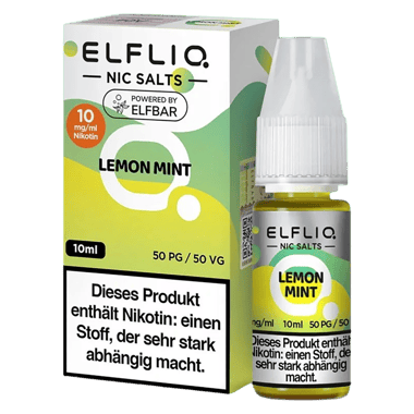 Elfliq - Nikotinsalz Liquid 10mg/ml - Lemon Mint