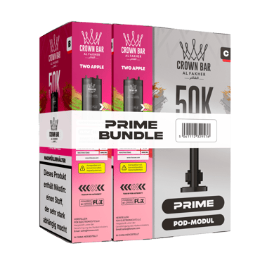 Al Fakher 50k Hypermax Prime Pod Set - Two Apple