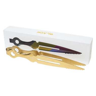 Blade Hookah V1 Kohlezange - Gold