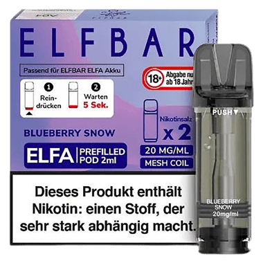 Elf Bar ELFA Liquid Pod 2er Pack - Blueberry Snow