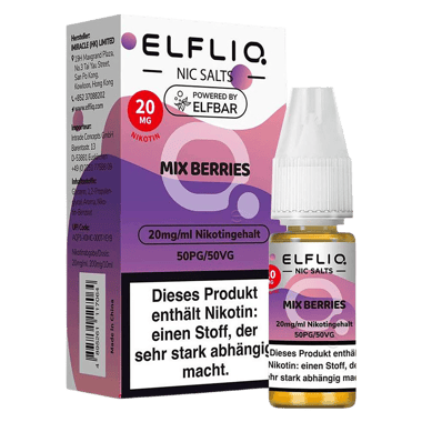 Elfliq - Nikotinsalz Liquid 20mg/ml - Mix Berries