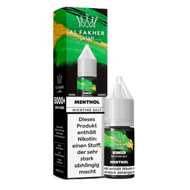 Al Fakher Liquid 10ml - Menthol 20mg