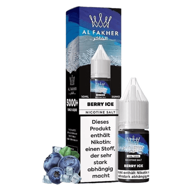 Al Fakher Liquid 10ml - Berry Ice 20mg Al Fakher Liquid 10ml - Berry Ice 20mg