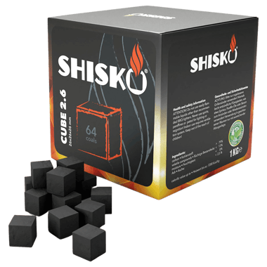 Shisko Cube - 26er Naturkohle 1kg