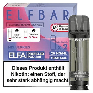 Elf Bar ELFA Liquid Pod 2er Pack - Mix Berries